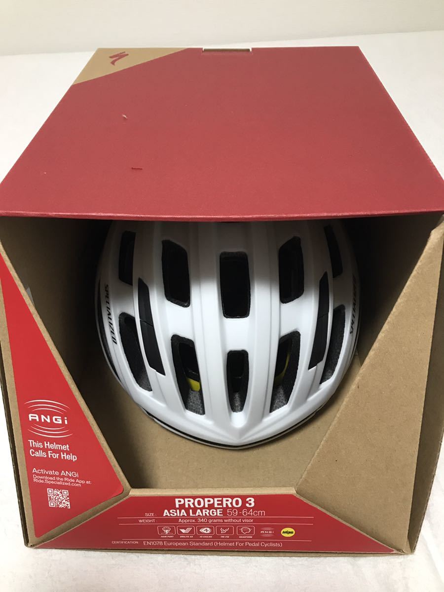 specialized スペシャライズド　PROPERO 3 HLMT ANGI MIPS CE WHT TECH ASIA M ヘルメット_1