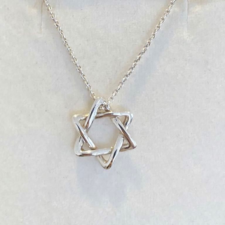 新品 正規品 ティファニー tiffany&co ネックレス スターオブダビデ 