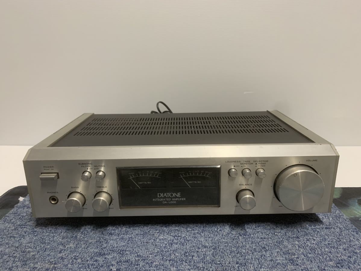 DIATONE INTEGRATED AMPLIFIER DA-U300 ダイヤトーン プリメインアンプ