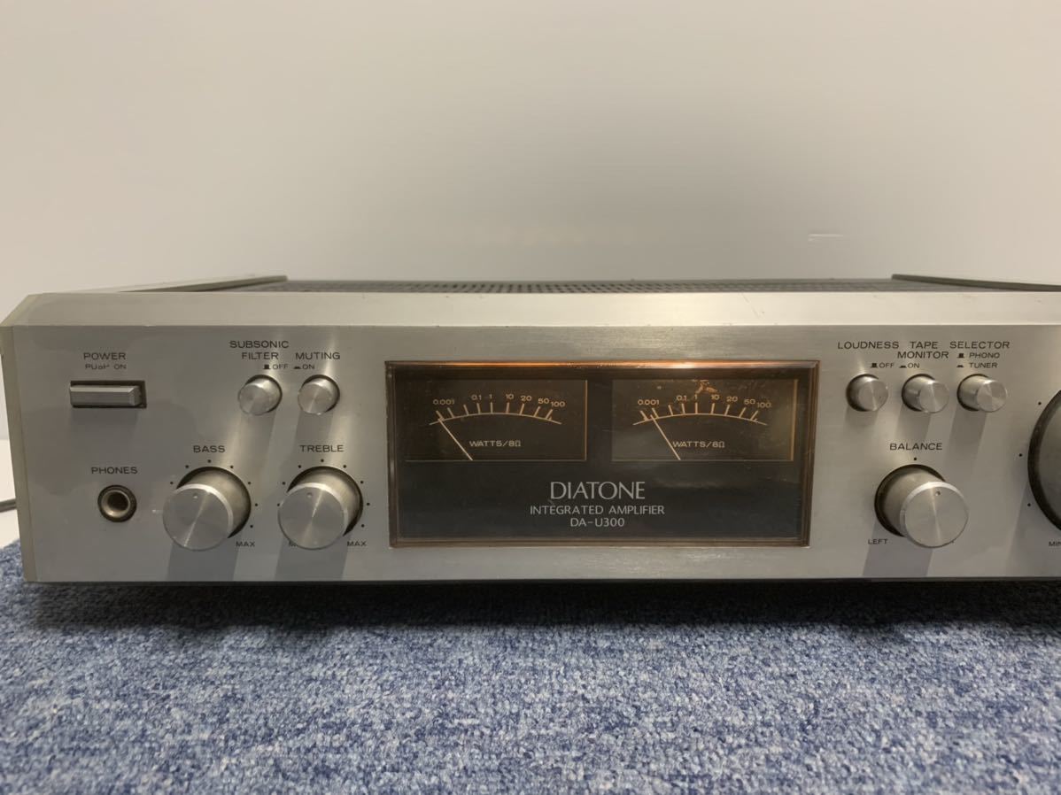 DIATONE INTEGRATED AMPLIFIER DA-U300 ダイヤトーン プリメインアンプ