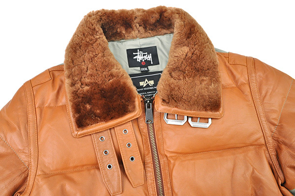 希少限定！豪華モデル！ステューシーSTUSSY×アルファALPHA「B-3 DOWN