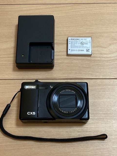 CX5 RICOH リコー ブラック コンパクトデジタルカメラ デジタルカメラ