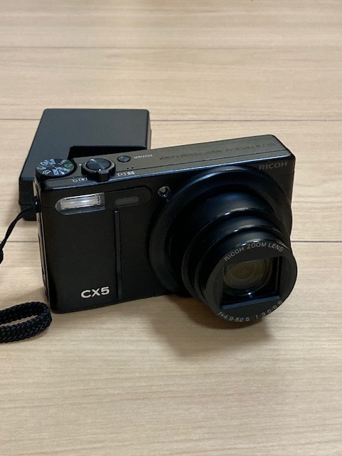 CX5 RICOH リコー ブラック コンパクトデジタルカメラ デジタルカメラ