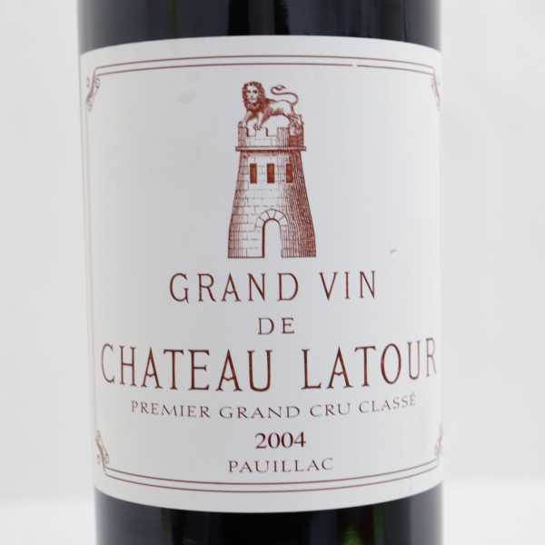 CHATEAU LATOUR（シャトーラトゥール）2004 13％ 750ml R20L130018 シャトー ラトゥール 0 ＜カーヴ シャトーラトゥール 2004の通販