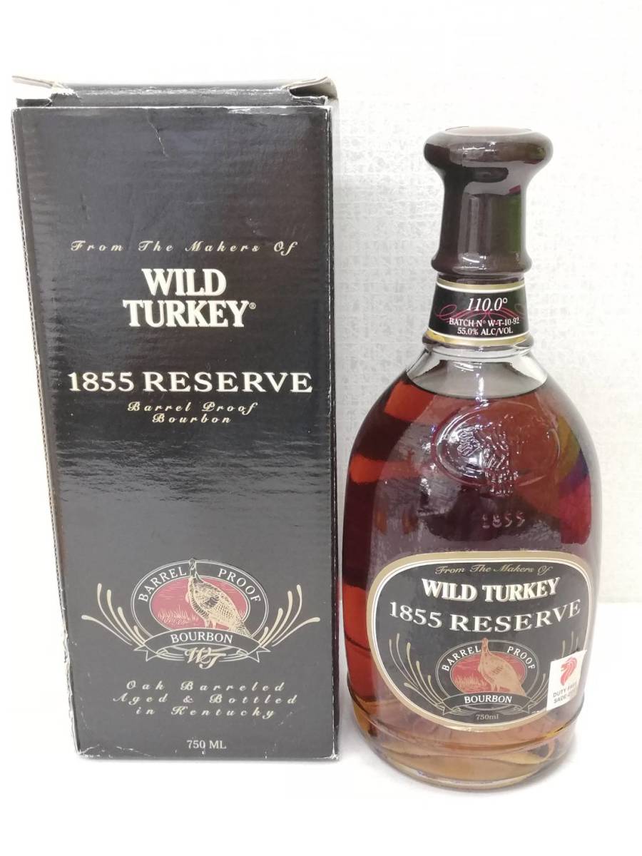 N4177 未開栓 WILD TURKEY 1855 RESERVE ワイルドターキー リザーブ