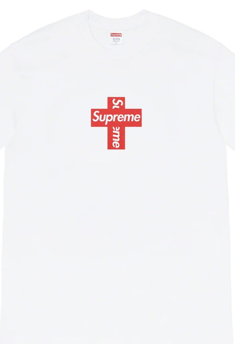 Supremeクロスボックスロゴ Tシャツ L L supreme cross box logo tee ボックスロゴ Tシャツ ブランド別 し