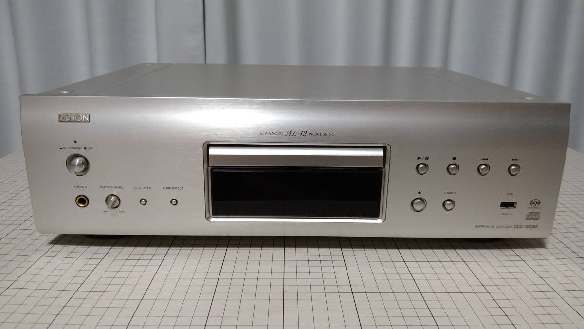 DENON デノン SACDプレーヤー DCD-1500SE ジャンク品 DENON DCD-1500SE
