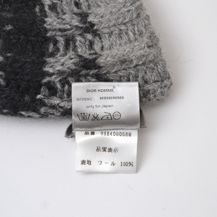 ディオールオム Dior HOMME/エディ期 ニット帽 ニットキャップ