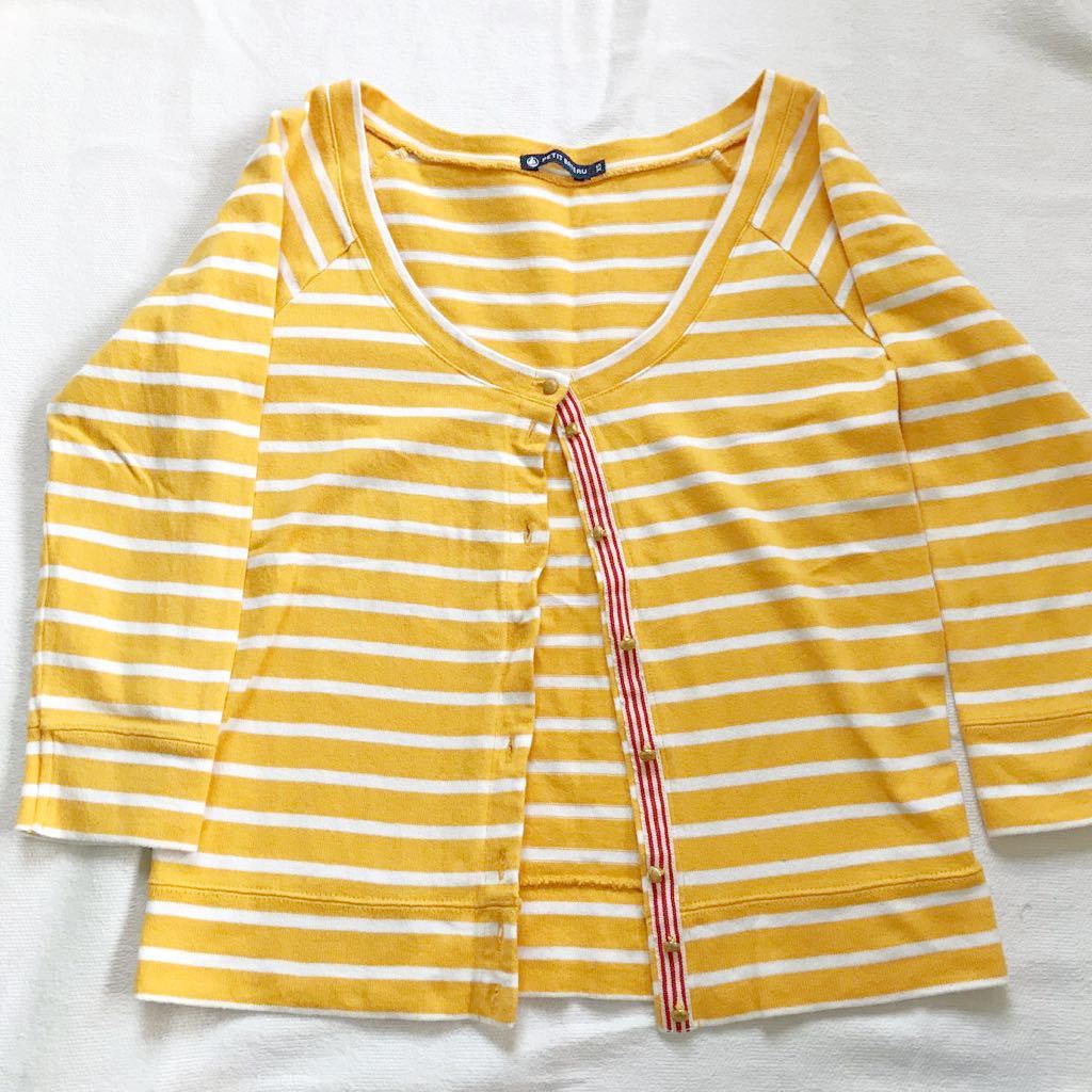 プチバトーpetit Bateau 7部丈 カーディガン Xs レディース 女性用 売買されたオークション情報 Yahooの商品情報をアーカイブ公開 オークファン Aucfan Com
