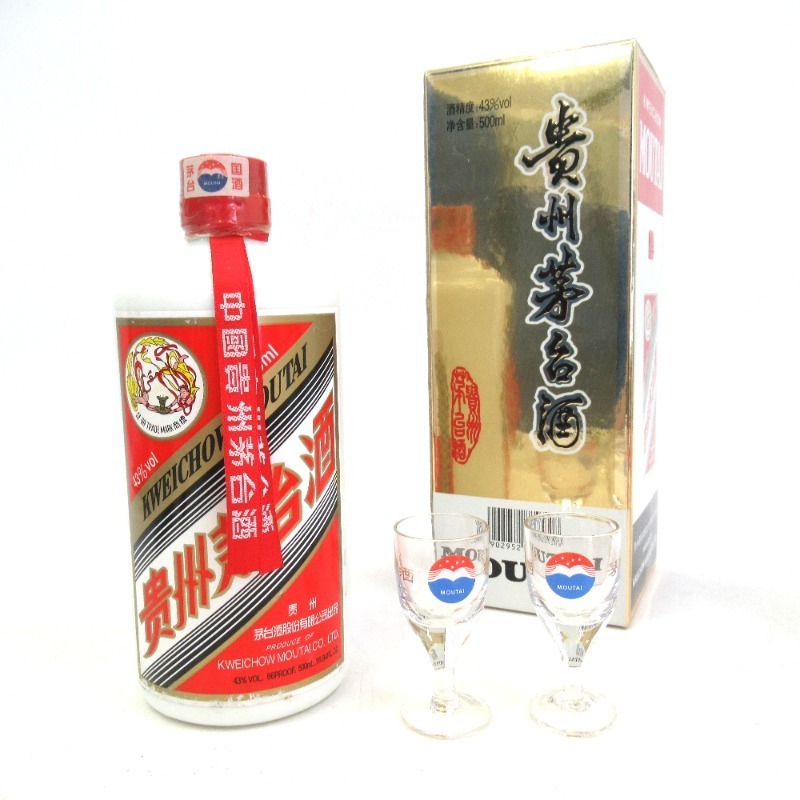 マオタイ 天女ラベル 500ml 箱付 貴州茅台酒 マオタイ酒 天女ラベル