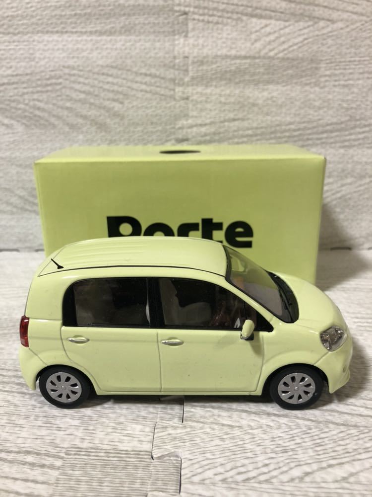 1/30 トヨタ ポルテ Porte 非売品 カラーサンプル ミニカー エア