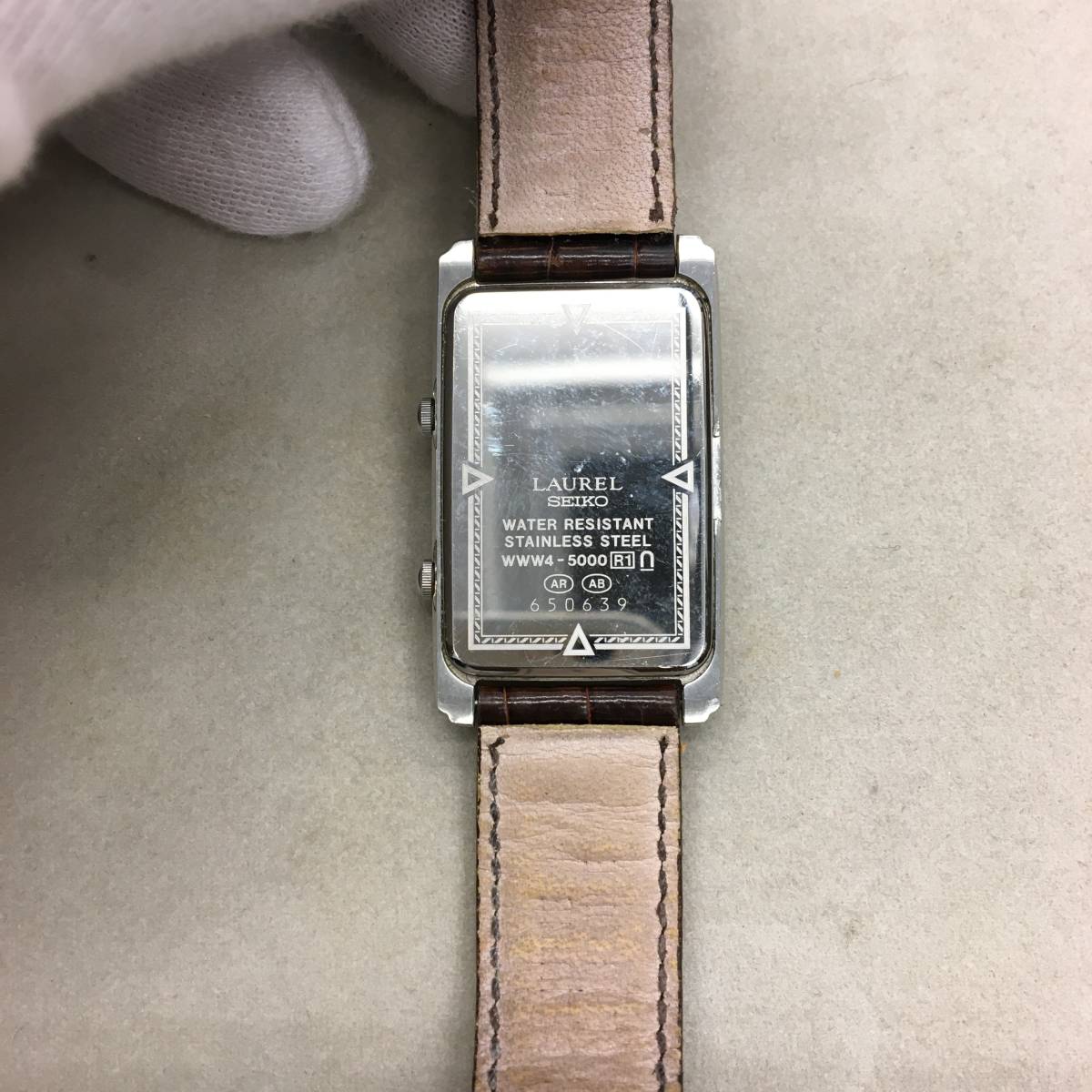 SEIKO【セイコー】WWW4-5000 LAUREL ローレル クオーツ 腕時計 稼働
