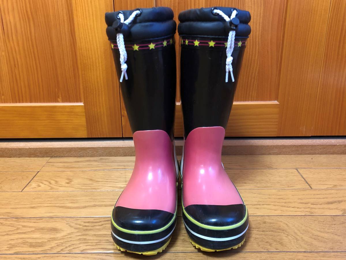 リスター ライト ウエイト Lister Light Weight 長靴 21cm 黒ピンク キッズ ジュニア 21cm 売買されたオークション情報 Yahooの商品情報をアーカイブ公開 オークファン Aucfan Com