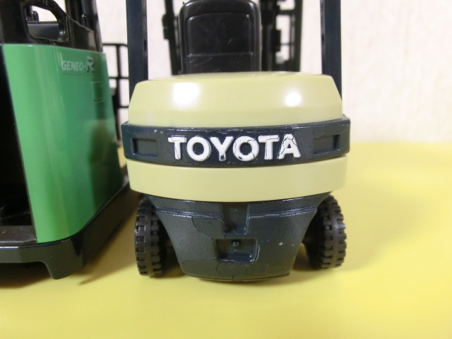 ミニカー 1⁄23 TOYOTA フォークリフト 7FBE15⁄7FBR15⁄7FB 15 トヨタ