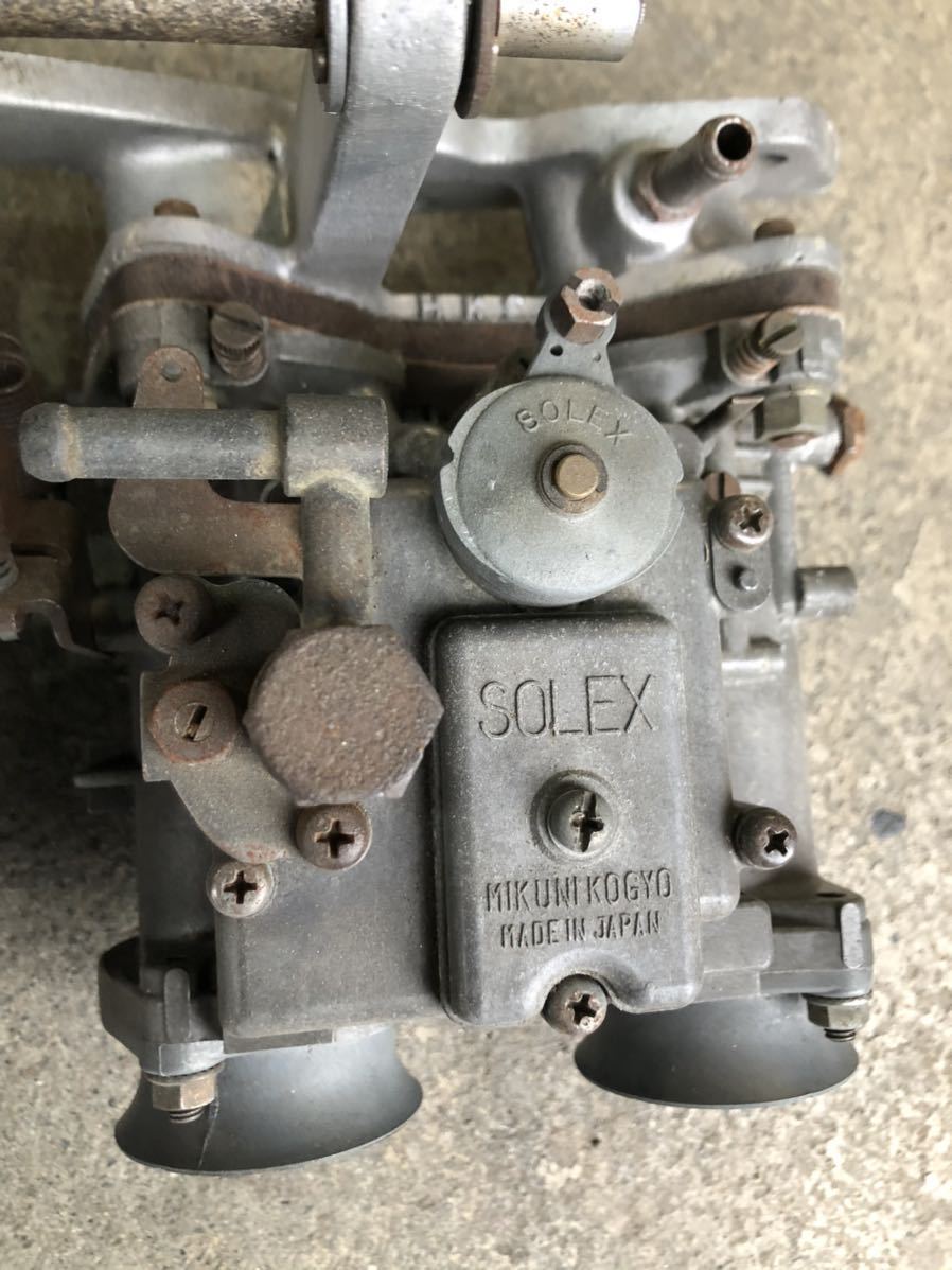ソレックス SOLEX 40? ジャンク品 旧車 キャブレター SOLEX ソレックス