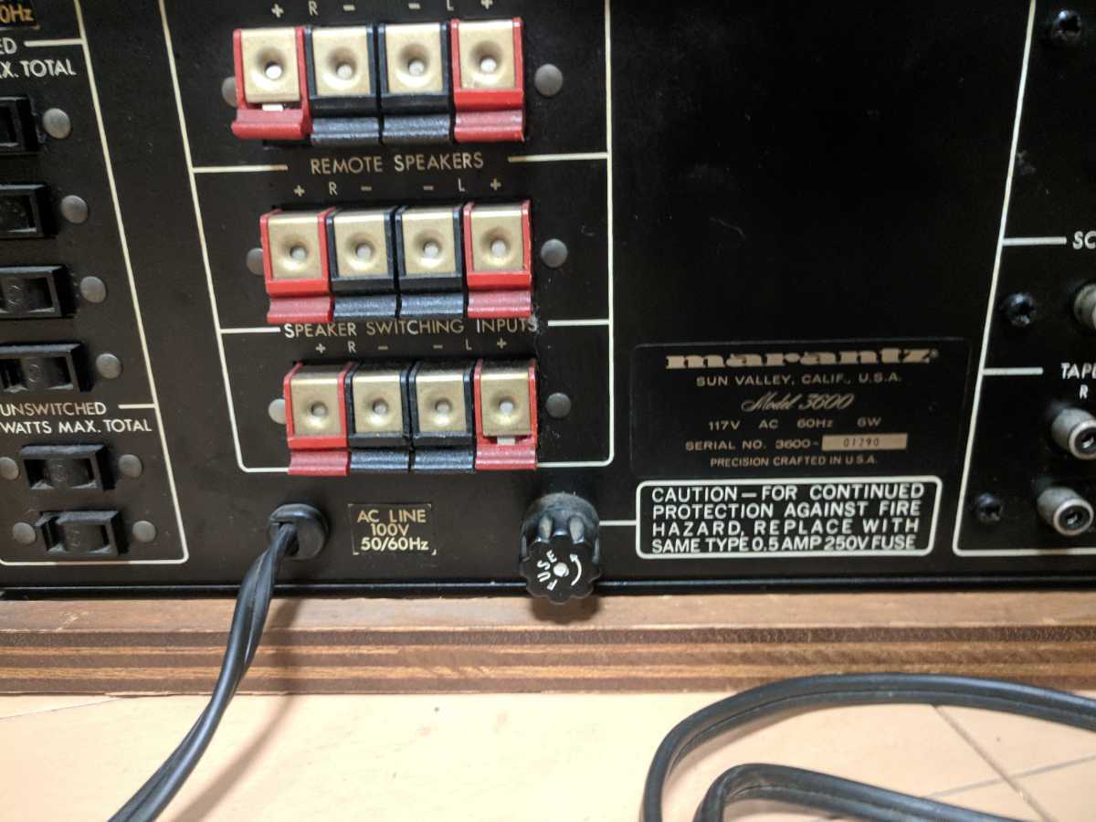 Marantz マランツ Model 3600 コントロールアンプ プリアンプ Made in