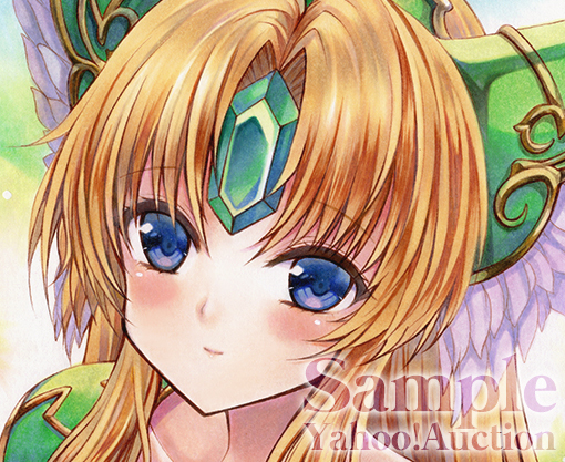 聖剣伝説3 TRIALS of MANA / リース 】同人 手描き イラスト / 色紙