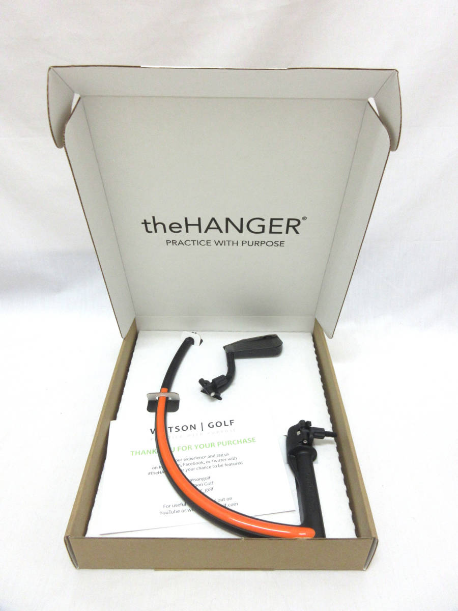 【爆買い，2026】 レフティ ワトソン ゴルフ ザ ハンガー the HANGER 左用 スイング 練習器具 練習機 シャロースイング ハンドファーストインパクト(ショット用)｜売買されたオークション情報、yahooの商品情報を ショット用