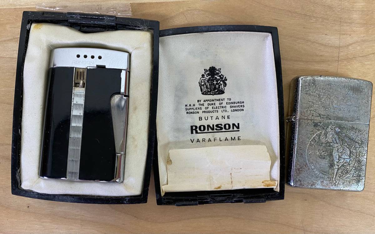 ライター RONSON VARAFLAME ロンソン ヴァラフレーム ZIPPO ジッポ 201006-24(ロンソン)｜売買された ...