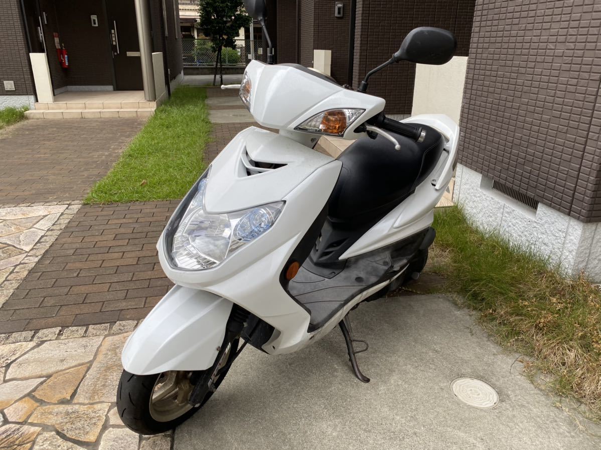  ジグナスX 2型 台湾5期 カスタムベースにも 大阪市から 自賠責令和4年4月ま(51cc-125cc)｜売買されたオークション情報、yahooの商品情報をアーカイブ公開 - オークファン 51cc-125cc