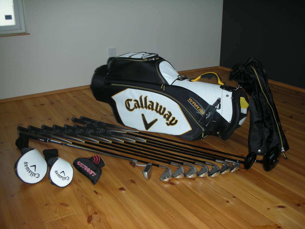  程度良好 Callaway キャロウェイ WARBIRD ウォーバード ゴルフクラブ 10本セット フレックスR キャディバッグ付き(セット)｜売買されたオークション情報、yahooの商品情報をアーカイブ公開 - オー 男性右きき用