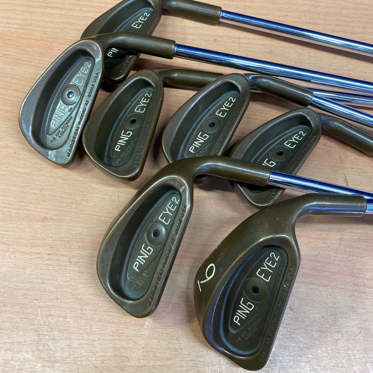 PING EYE2 ベリリウムカッパー アイアン 6本セット (3-8) 黒目 PING EYE2 ベリリウムカッパー アイアン 6本セット (3-8) 黒目 【公式