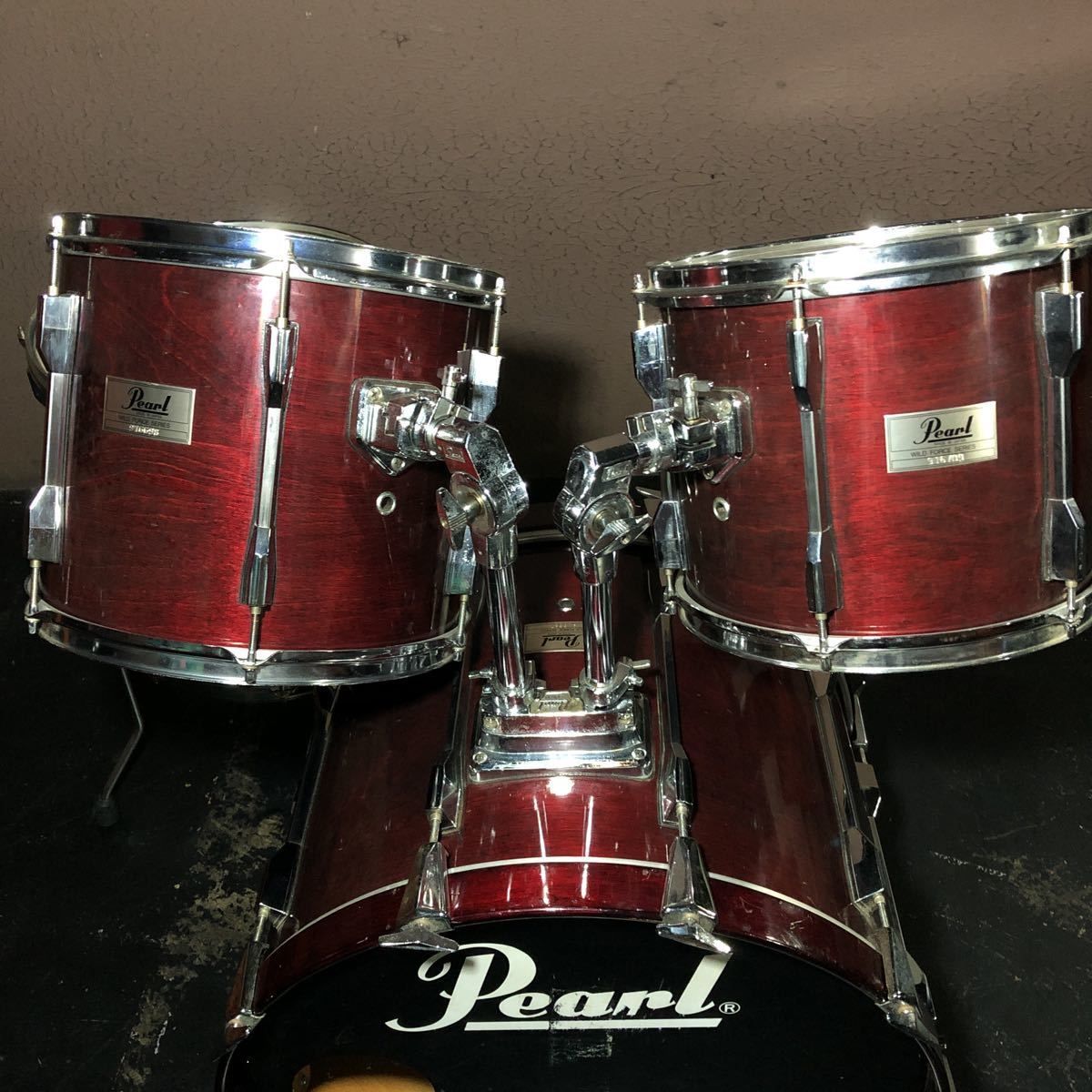 Pearl ドラムセット WILD FORCE SERIES made in japanの入札履歴 
