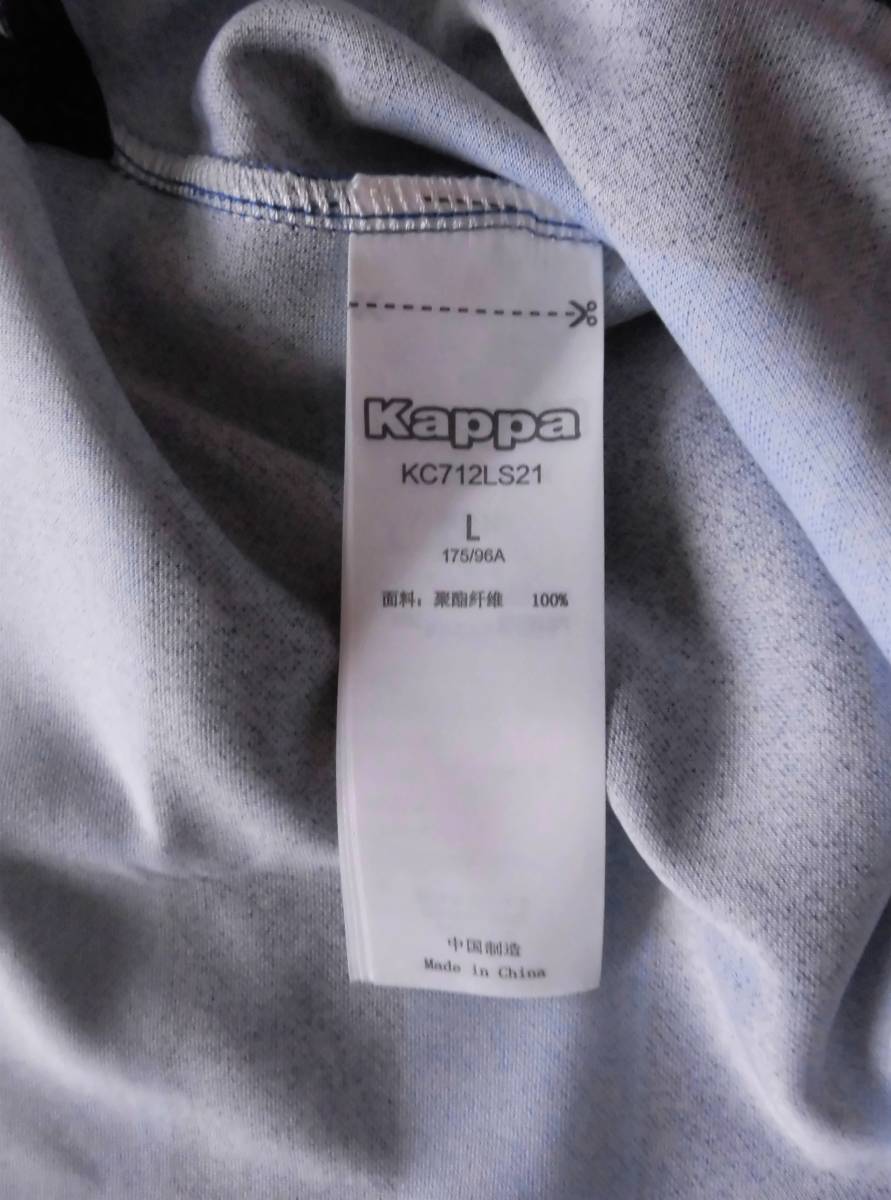 新品未使用　Kappa　カッパゴルフ 高機能長袖ボタンダウンポロシャツ 品番KC712LS21　カラーNV/WT/BL サイズM 定価16.500円税込_4