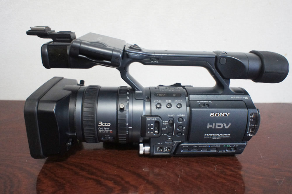 1円～Sony【 HDR-FX1 】HDV miniDV 3CCD ビデオカメラ ジャンク品