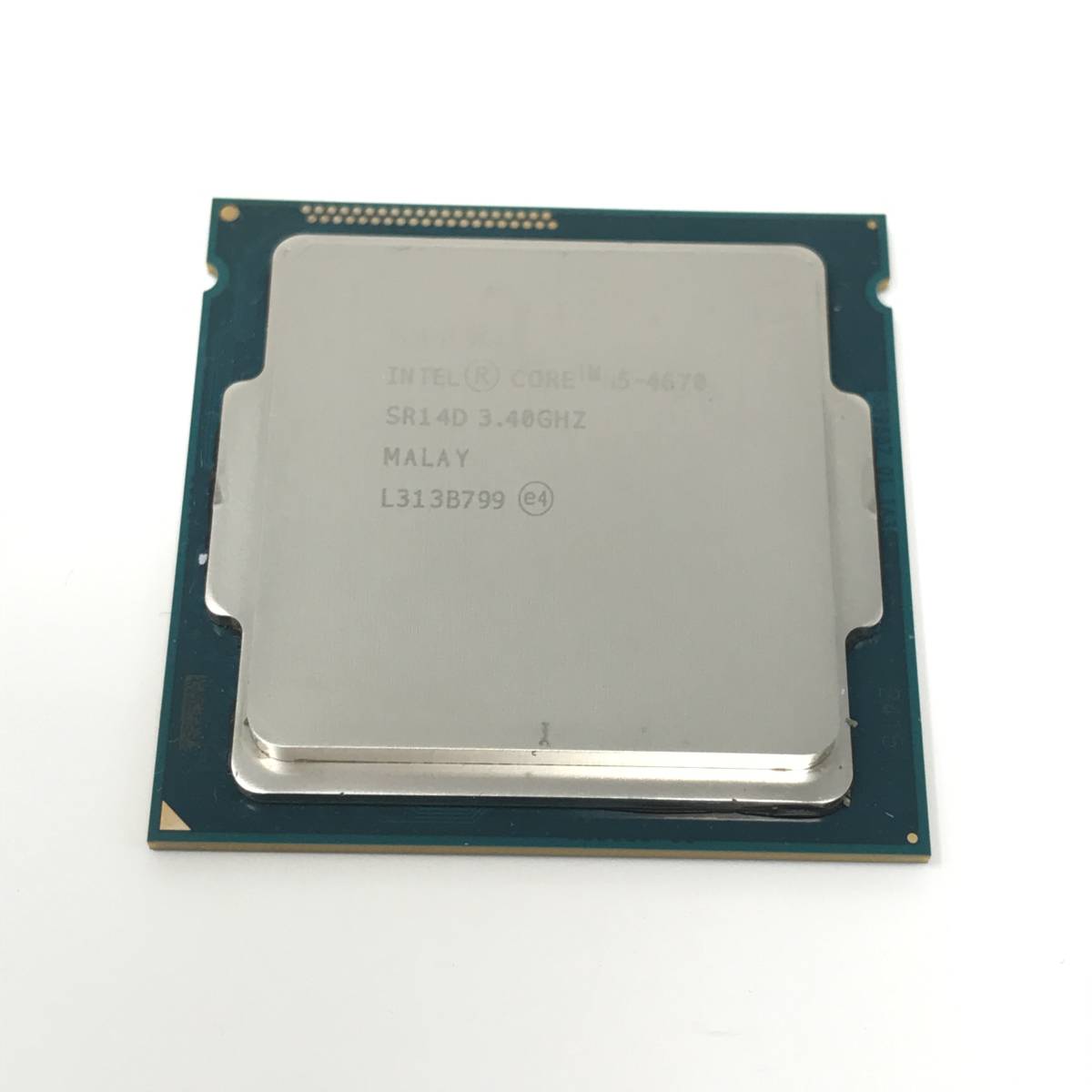 Intel Core i5-4670 CPU + 冷却ファン 動作品 PCパーツ Intel Core i5