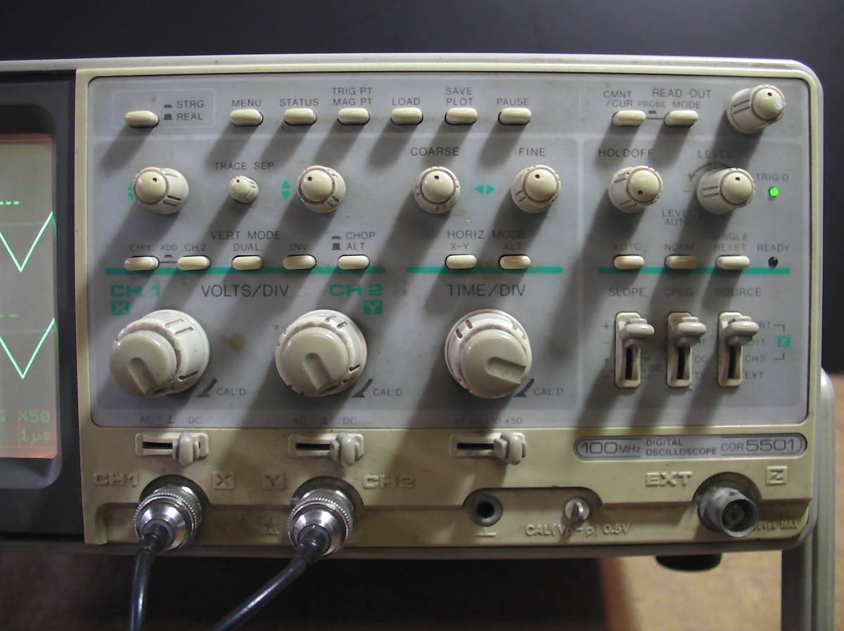 ☆菊水 COR5501 100MHz デジタルオシロスコープ KIKUSUI