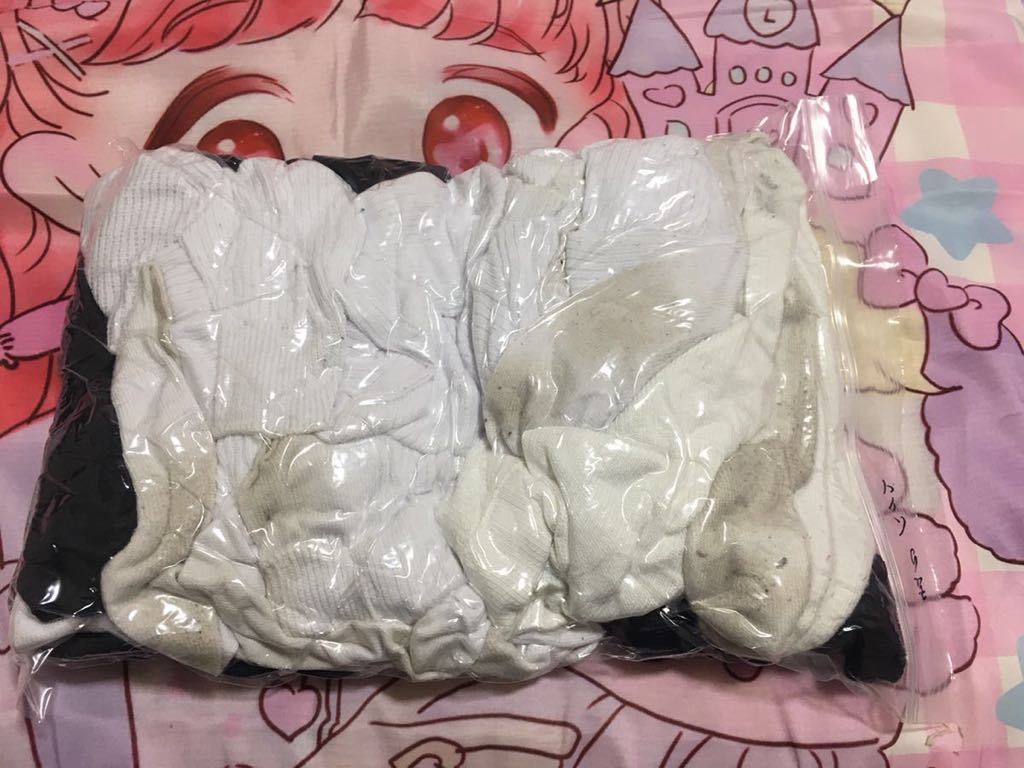 S5 委託品 白色 黒色ハイソックス 靴下 9足 セット 学生向き 可愛い 女の子 整理品 エコー 靴下 売買されたオークション情報 Yahooの商品情報をアーカイブ公開 オークファン Aucfan Com