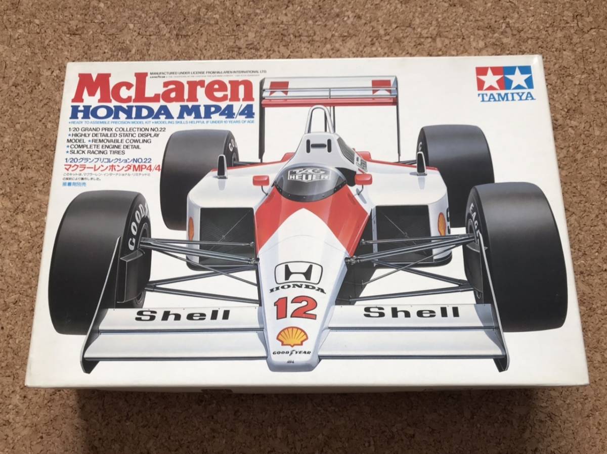 未開封☆TAMIYA マクラーレン ホンダ MP4/4 1/20 グランプリ