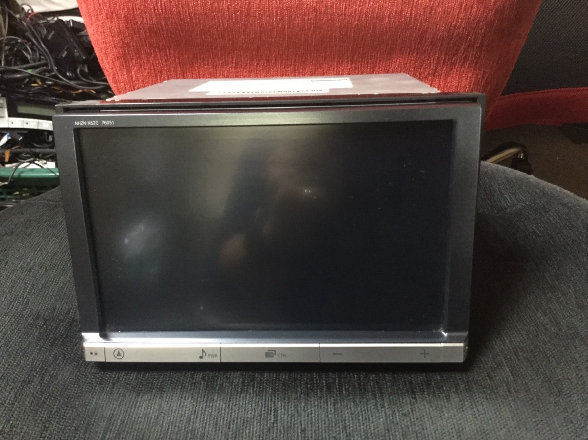 トヨタ 純正 HDDナビ NHZN-X62G 2012年データ プリウスパネル付 動作OK