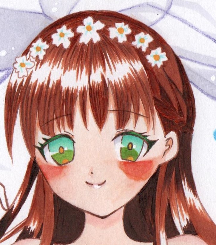 オリジナル手描きイラスト 花嫁 ウエディング ドレス 美人画 女の子 美少女 セクシー A5 特選上質紙 手描きイラスト 売買されたオークション情報 Yahooの商品情報をアーカイブ公開 オークファン Aucfan Com