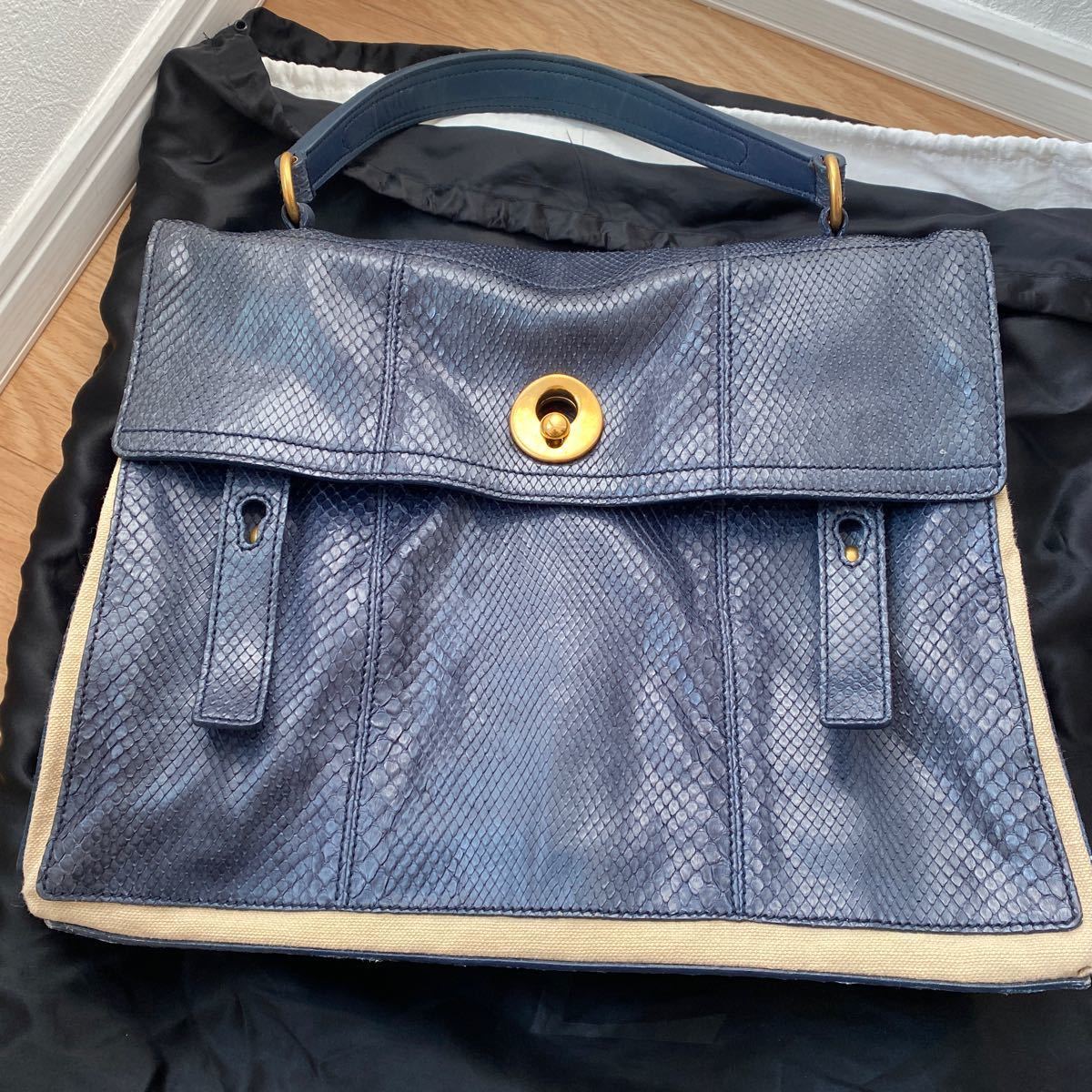 USED】イヴサンローラン ミューズトゥ ミューズトゥ SAINT LAURENT YSL 