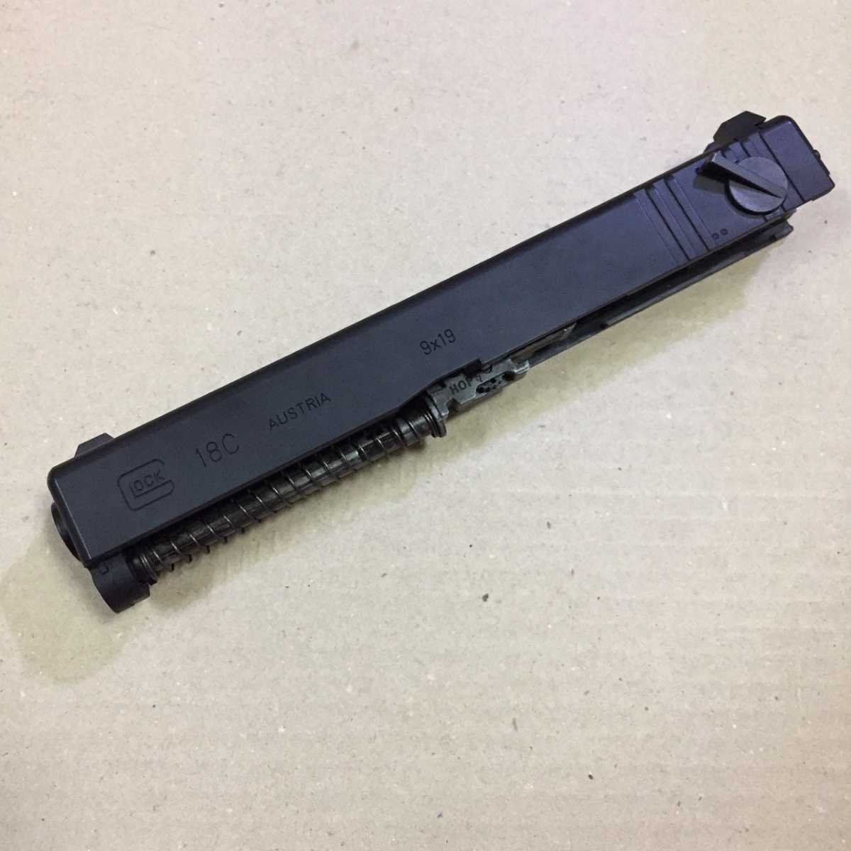 限定SALE，低価 東京マルイ ガスブローバック グロック18c 純正 スライド 一式 GUARDER スチールサイト 組み込みGlock17/22/34/26/19/カスタムサイト GBB(ガスガン)｜売買されたオークション情報、yahooの商品情報をア ガスガン