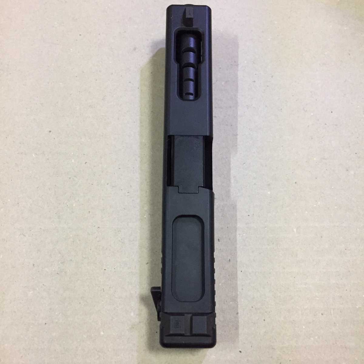 グロック18C 東京マルイ | - G18C ガスブローバック・フルオート 純正スライド ノッチ削れ防止プレート付 美品 ガスブローバック 東京マルイ] GBB スライドHW 対応 ガスガン エアガンレビュー