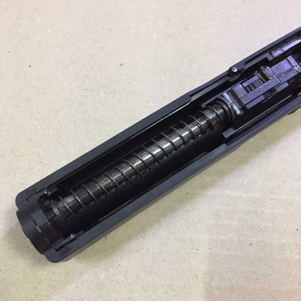 グロック18C 東京マルイ | - G18C ガスブローバック・フルオート 純正スライド ノッチ削れ防止プレート付 美品 ガスブローバック 東京マルイ] GBB スライドHW 対応 ガスガン エアガンレビュー