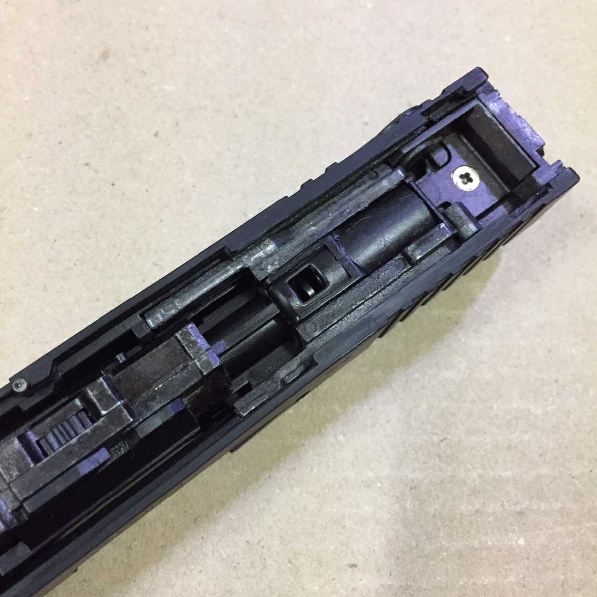 グロック18C 東京マルイ | - G18C ガスブローバック・フルオート 純正スライド ノッチ削れ防止プレート付 美品 ガスブローバック 東京マルイ] GBB スライドHW 対応 ガスガン エアガンレビュー