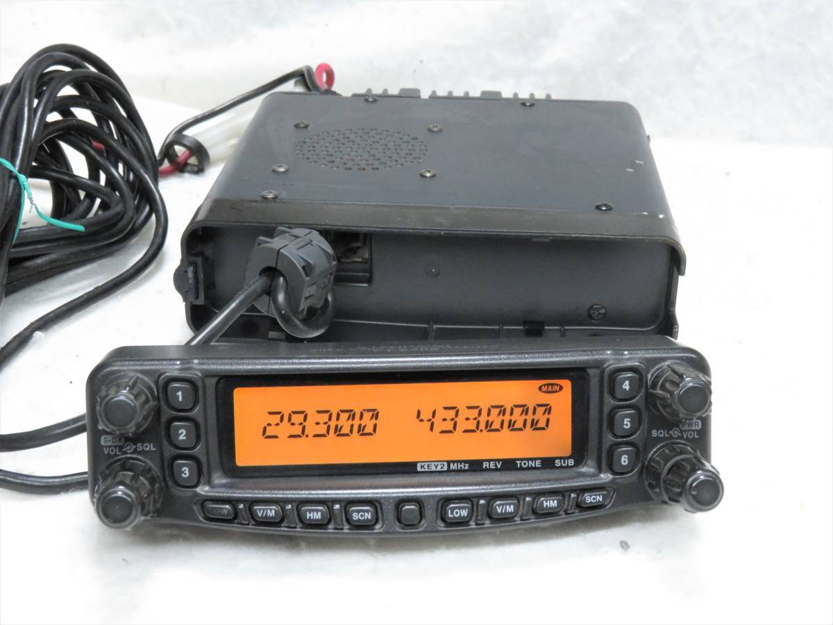 YAESU FT-8900 20W 29/50/144/430 クアッドバンド セパレート付 動作確認済 