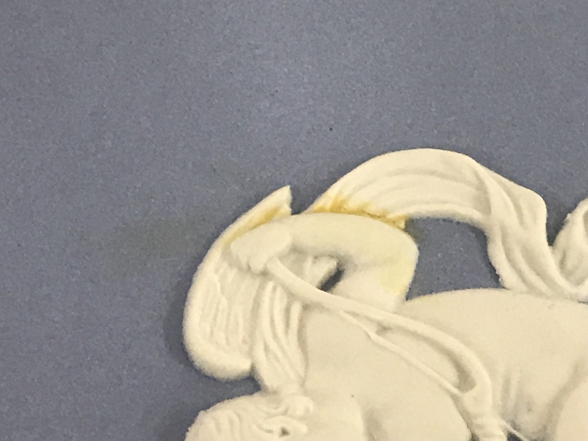 ジャスパー ウェッジウッド プレート WEDGWOOD ジャスパーウェア 小皿 ペールブルー ブルー ウェッジウッドのジャスパーウェア、ペールドブルー色のオーバル 新品未使用〉〈箱付〉ウェッジウッド WEDGWOODの中古フリマアイテム一覧 WEDGWOODウェッジウッド皿 皿 絵皿 水色 1987年
