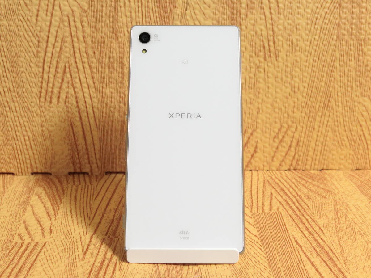 Au Xperia Z4 Sov31 利用判定 ホワイト Simフリー Simロック解除済み E ソニー エリクソン 売買されたオークション情報 Yahooの商品情報をアーカイブ公開 オークファン Aucfan Com