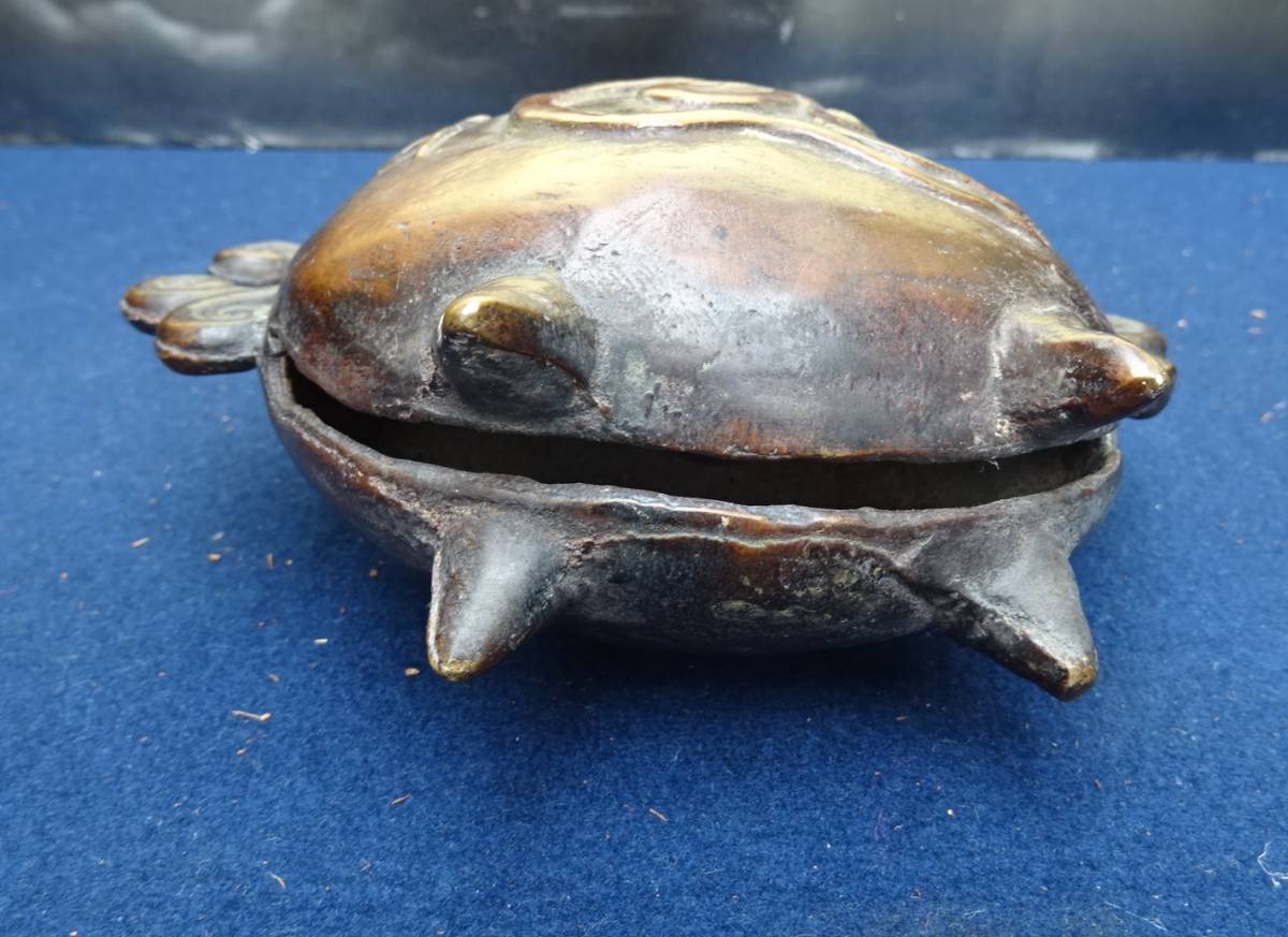 仏具　神社拝殿　銅製　鰐口_3