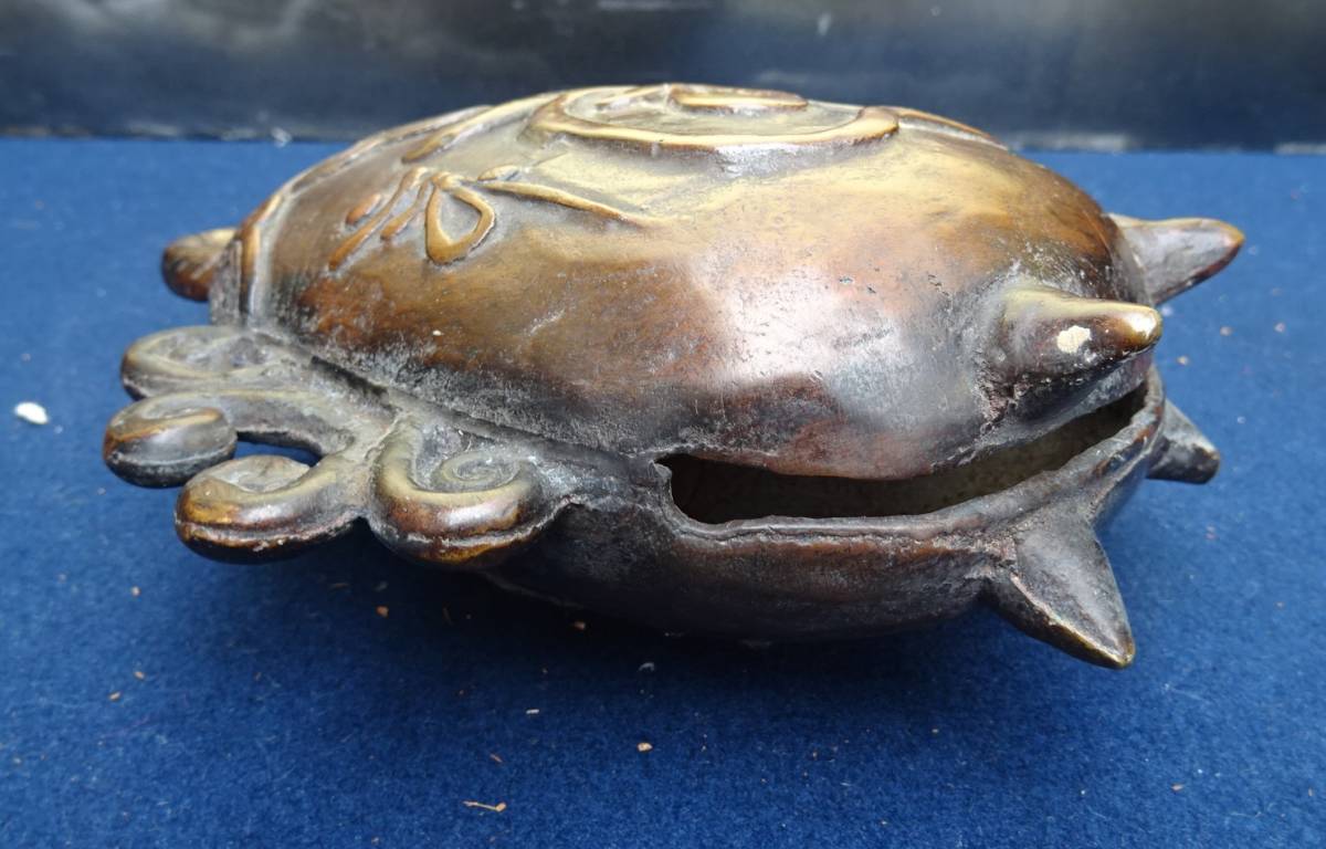 仏具　神社拝殿　銅製　鰐口_6