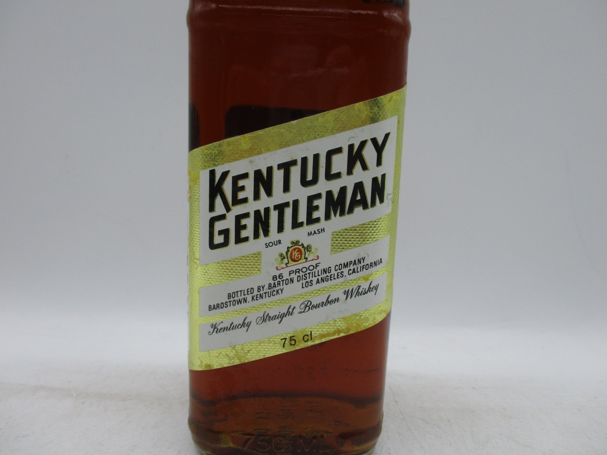 KENTUCKY GENTLEMAN（ケンタッキー ジェントルマン）43％ 750ml T21D200047