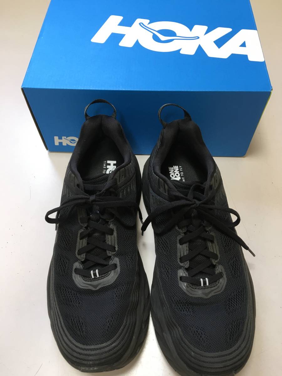  HOKA ONE ONE ホカオネオネ M BONDI 6 WIDE ボンダイ ワイド US10/28cm ブラック(28.0cm)｜売買されたオークション情報、yahooの商品情報をアーカイブ公開 - オークファン 28.0cm