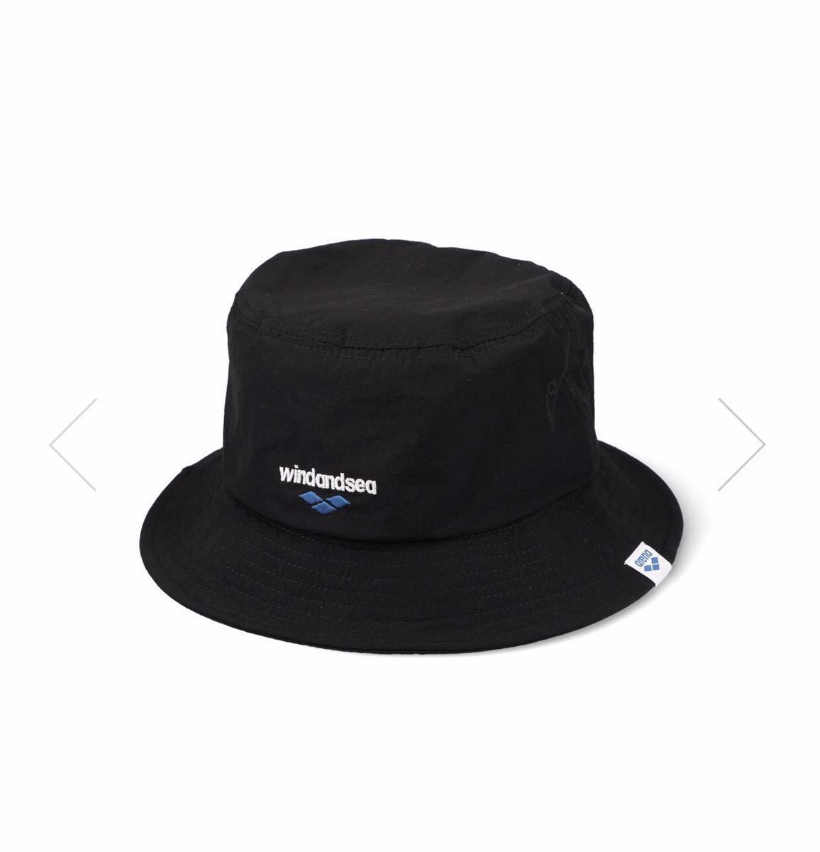 【新品タグ付き】20SS 新品 WIND AND SEA × ARENA ウィンダンシー アリーナ ARENA × WDS NYLON BUCKET HAT バケットハット 帽子 ぼうし