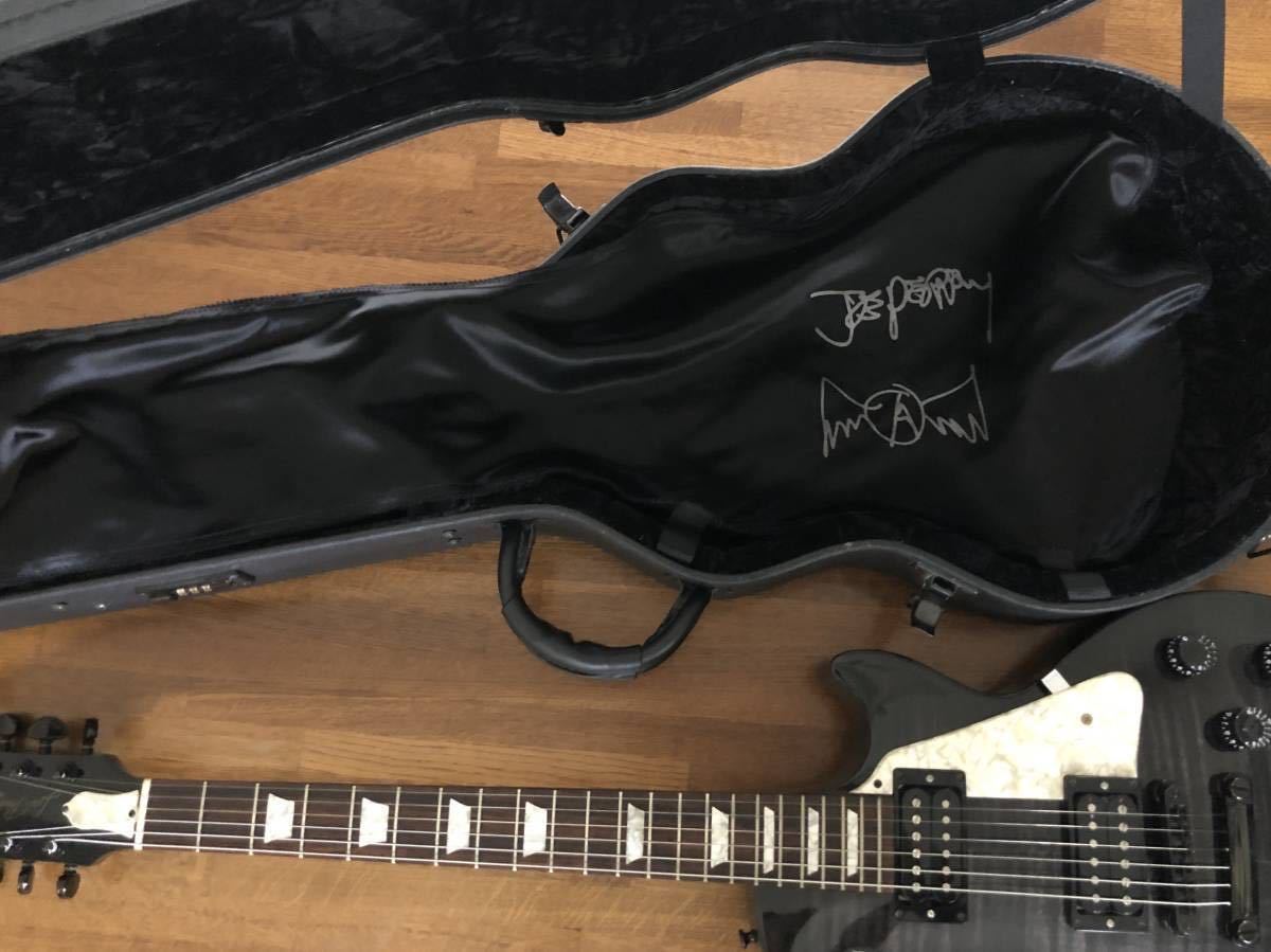 Les Paul Joe Gibson Perry Custom Signature Shop 0 Black Burst 1 
