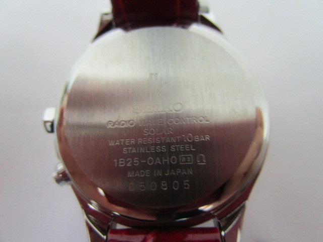 ルキア SEIKO 腕時計 1B25-0AP0 セイコー ラッキーパスポート